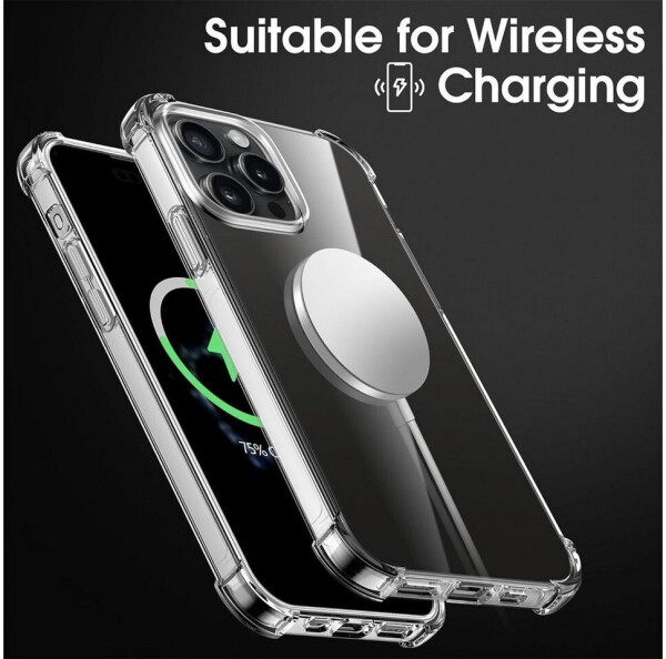 Coolgadget Hülle für Apple iPhone 15 Pro Max Schutzhülle Anti Shock Handy Case Transparent Cover, Bild 6