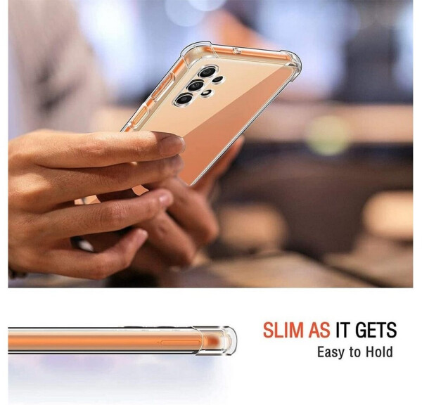 Coolgadget Hülle für Samsung Galaxy A13 4G Schutzhülle Anti Shock Handy Case Transparent Cover, Bild 6