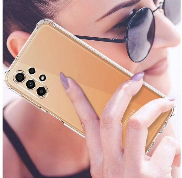 Coolgadget Hülle für Samsung Galaxy A13 4G Schutzhülle Anti Shock Handy Case Transparent Cover, Bild 7