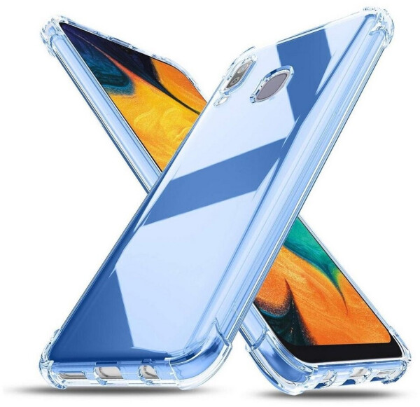 Coolgadget Hülle für Samsung Galaxy A20e Schutzhülle Anti Shock Handy Case Transparent, Bild 4