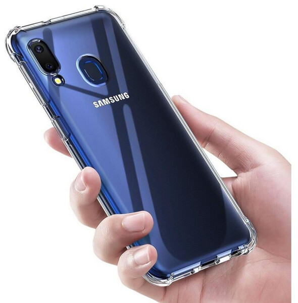 Coolgadget Hülle für Samsung Galaxy A20e Schutzhülle Anti Shock Handy Case Transparent, Bild 6