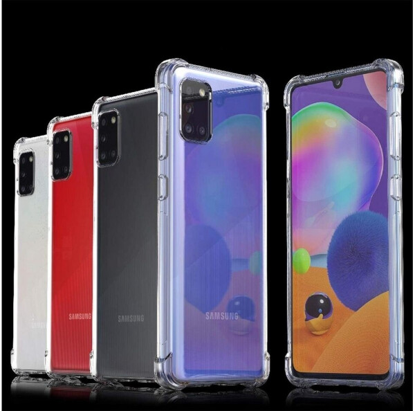 Coolgadget Hülle für Samsung Galaxy A31 Schutzhülle Anti Shock Handy Case Transparent Cover, Bild 7