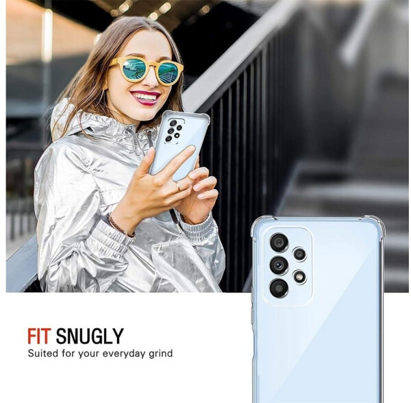 Coolgadget Hülle für Samsung Galaxy A33 5G Schutzhülle Anti Shock Handy Case Transparent Cover, Bild 7