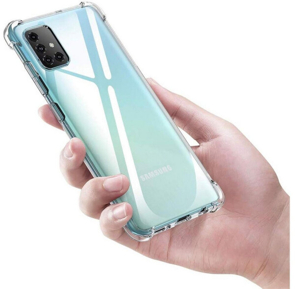 Coolgadget Hülle für Samsung Galaxy A51 Schutzhülle Anti Shock Handy Case Transparent Cover, Bild 6