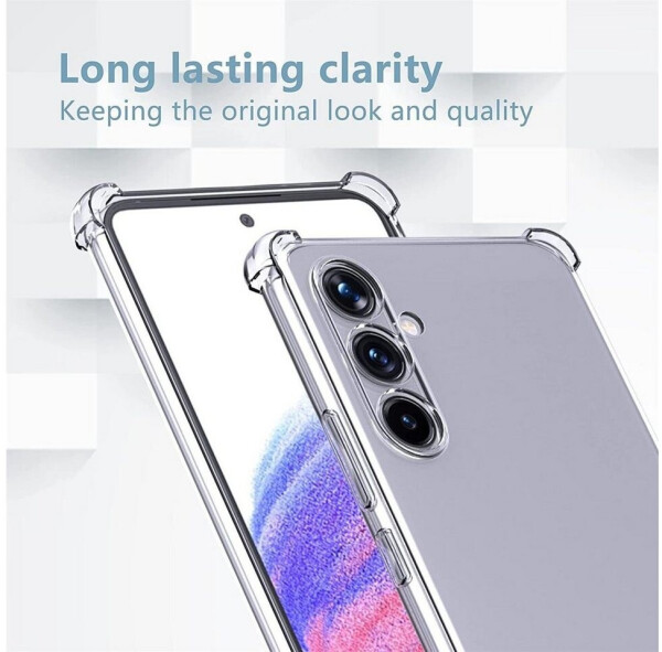 Coolgadget Hülle für Samsung Galaxy A54 5G Schutzhülle Anti Shock Handy Case Transparent Cover, Bild 2