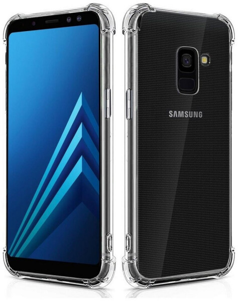 Coolgadget Hülle für Samsung Galaxy A8 Schutzhülle Anti Shock Handy Case Transparent Cover, Bild 2