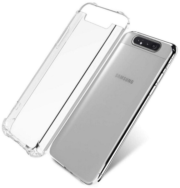 Coolgadget Hülle für Samsung Galaxy A80 Schutzhülle Anti Shock Handy Case Transparent Cover, Bild 5