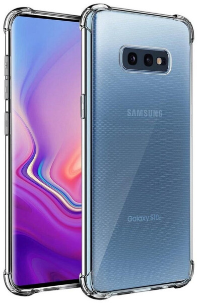 Coolgadget Hülle für Samsung Galaxy S10e Schutzhülle Anti Shock Handy Case Transparent