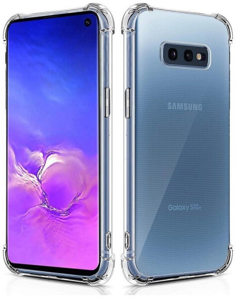 Coolgadget Hülle für Samsung Galaxy S10e Schutzhülle Anti Shock Handy Case Transparent, Bild 2