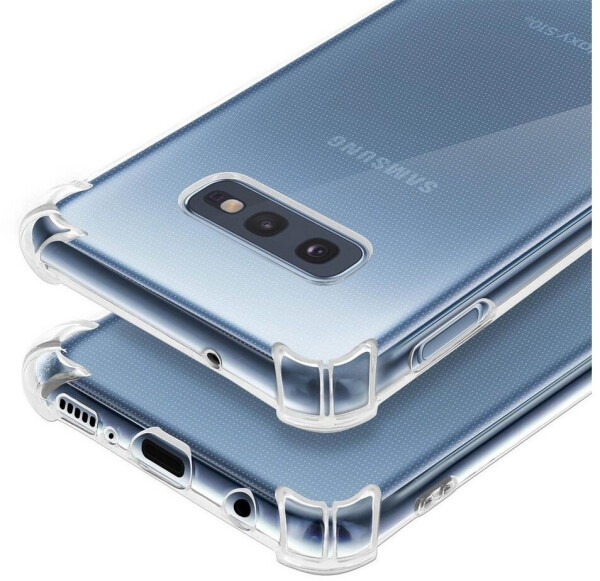 Coolgadget Hülle für Samsung Galaxy S10e Schutzhülle Anti Shock Handy Case Transparent, Bild 4