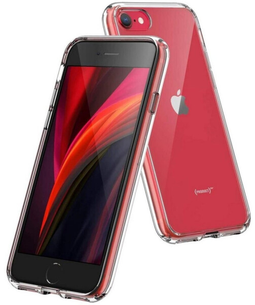 Coolgadget Schutzhülle für Apple iPhone SE 2020 2022, iPhone 7/8 Hülle Transparent Slim Cover Clear Case