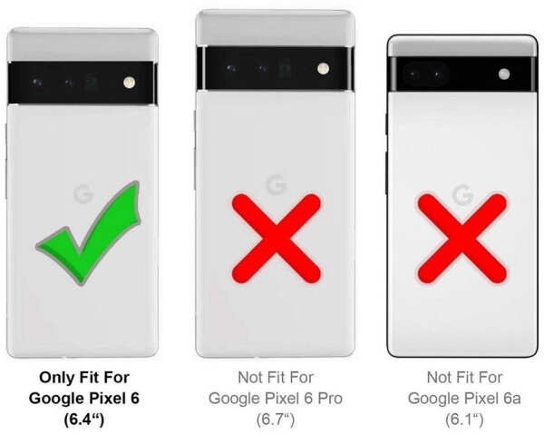 Coolgadget Schutzhülle für Google Pixel 6 Hülle Transparent Slim Cover Clear Case, Bild 3