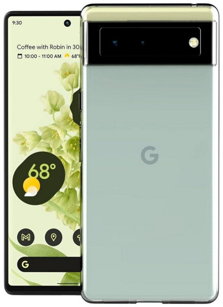 Coolgadget Schutzhülle für Google Pixel 6 Hülle Transparent Slim Cover Clear Case, Bild 4