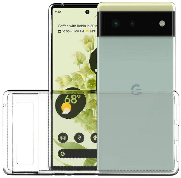 Coolgadget Schutzhülle für Google Pixel 6 Hülle Transparent Slim Cover Clear Case, Bild 5