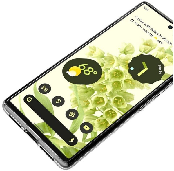 Coolgadget Schutzhülle für Google Pixel 6 Hülle Transparent Slim Cover Clear Case, Bild 6