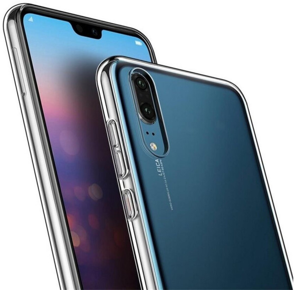 Coolgadget Schutzhülle für Huawei P20 Hülle Transparent Slim Cover Clear Case, Bild 3