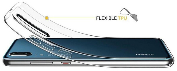 Coolgadget Schutzhülle für Huawei P20 Hülle Transparent Slim Cover Clear Case, Bild 6