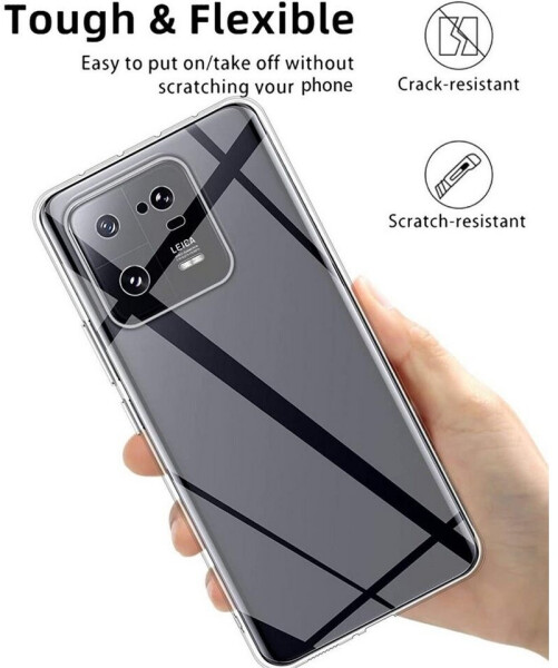 Coolgadget Schutzhülle für Xiaomi 13 Hülle Transparent Slim Cover Clear Case, Bild 5