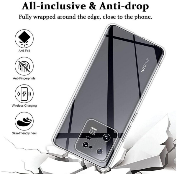 Coolgadget Schutzhülle für Xiaomi 13 Hülle Transparent Slim Cover Clear Case, Bild 6
