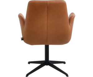 K+W Komfort & Wohnen Drehstuhl Cube 63x84x65 cm, Leder CLOUD 