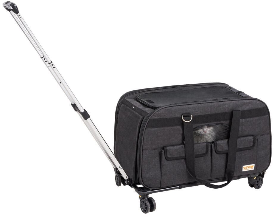 VEVOR Dog trolley max 15.8kg black