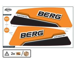 Berg Gokart Duo Coaster - Aufkleber-Set