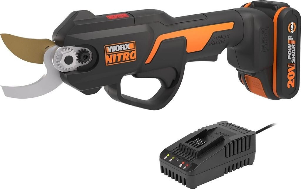 Worx Nitro WG330E with 2.0Ah Battery and Charger