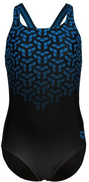 arena Girl's Arena Kikko V Swimsuit Swim Pro Back black / blue china
