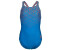 arena Girl's Arena Kikko V Swimsuit Swim Pro Back blue china / calypso coral