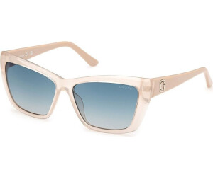 Gafas De Sol Guess GU00098 Para Mujer - Color Shiny Ivory, Talla 55/14/135