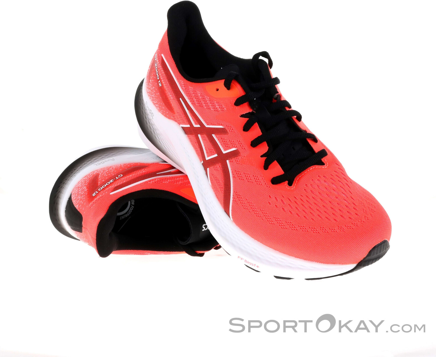 Asics GT 2000 12 1011B691 sunrise red white ab 92 15 Preisvergleich bei idealo
