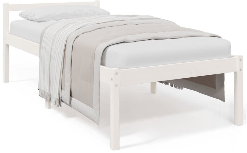 vidaXL Senior bed solid pine wood 90x190cm (810580)