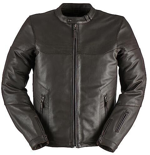 Furygan Allan Brown Leather Jacket black