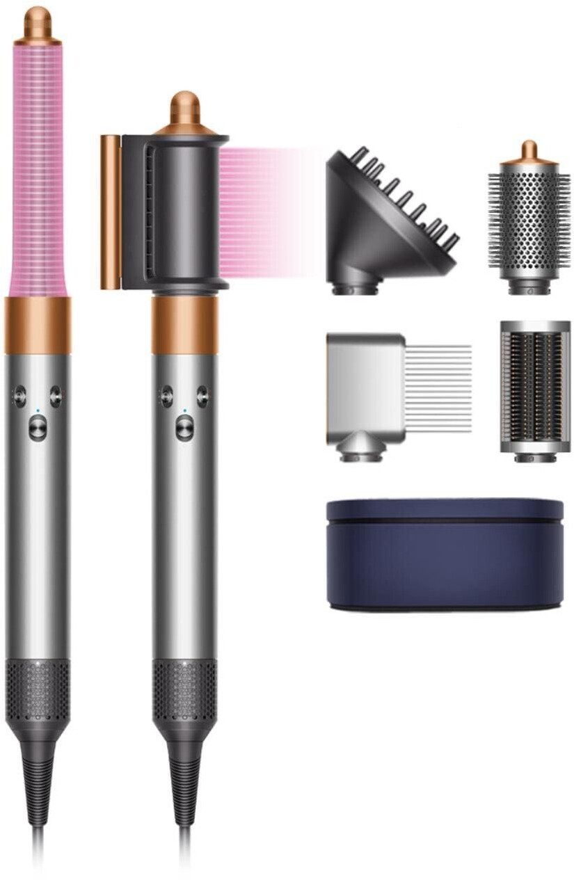 Dyson Airwrap Multi-Hairstyler Complete Long Diffuse Silver Copper
