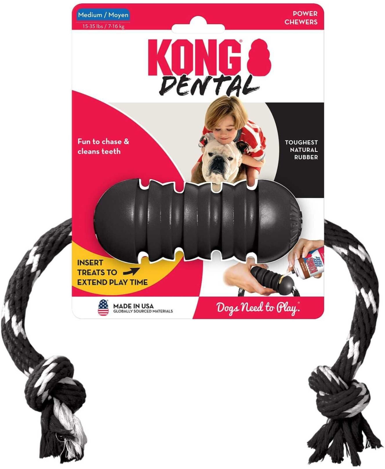 Kong Jouet à mordre pour chien