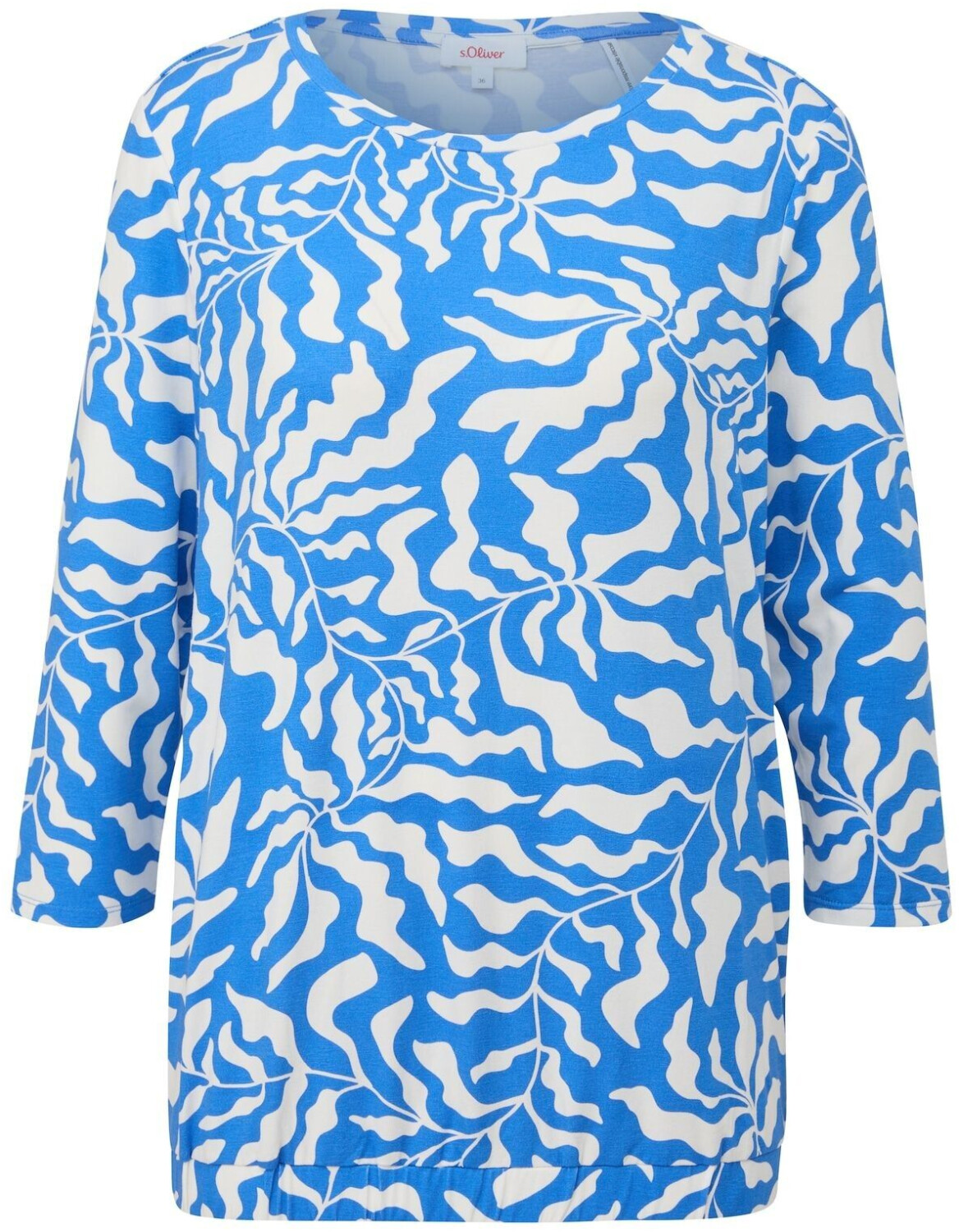 S.Oliver Weiches Shirt mit 3/4-Arm (2144489) blau ab 15,99 