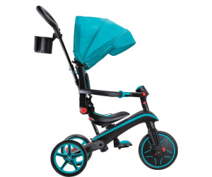 Tricycle Explorer 4-en-1 Pliable – Bordeaux – De 10 Mois à 5 Ans – Éco-Responsable