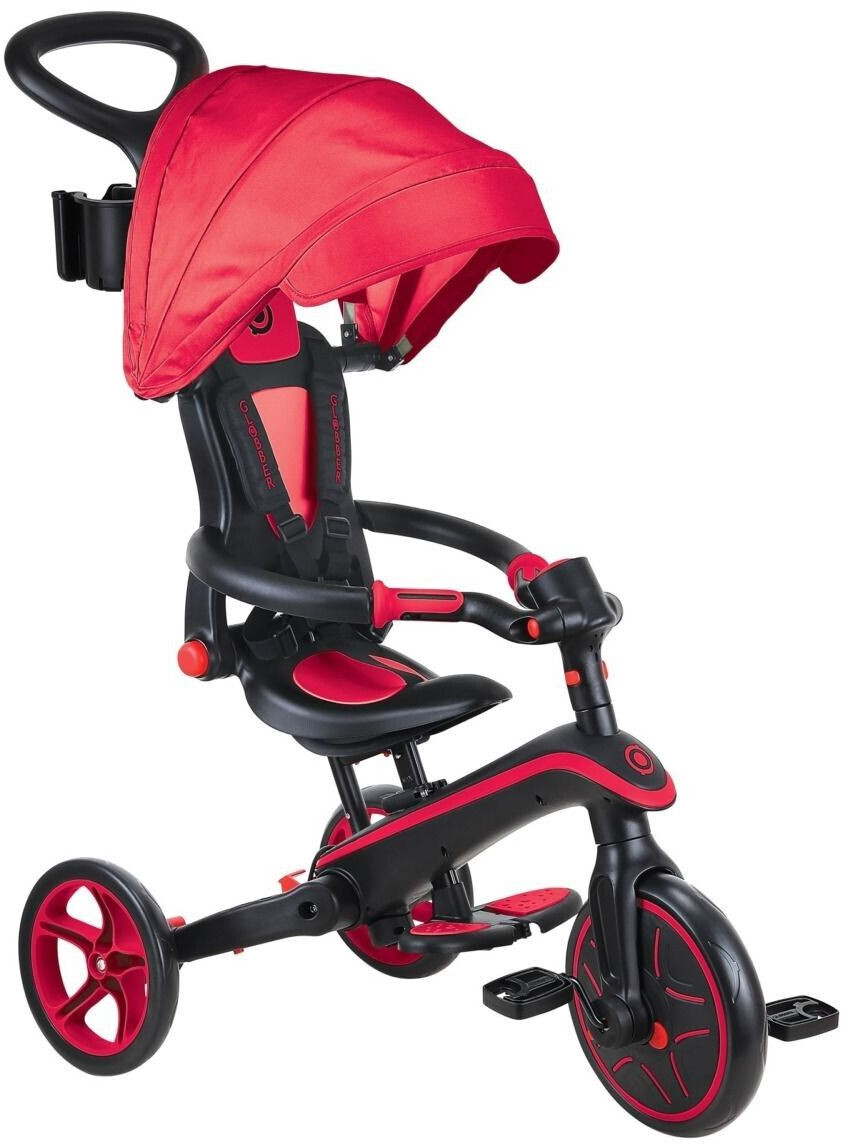 Globber Explorer pliable 4 en 1 rouge