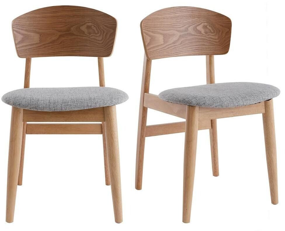 Miliboo Lots de 2 Chaises Scandinaves Elion