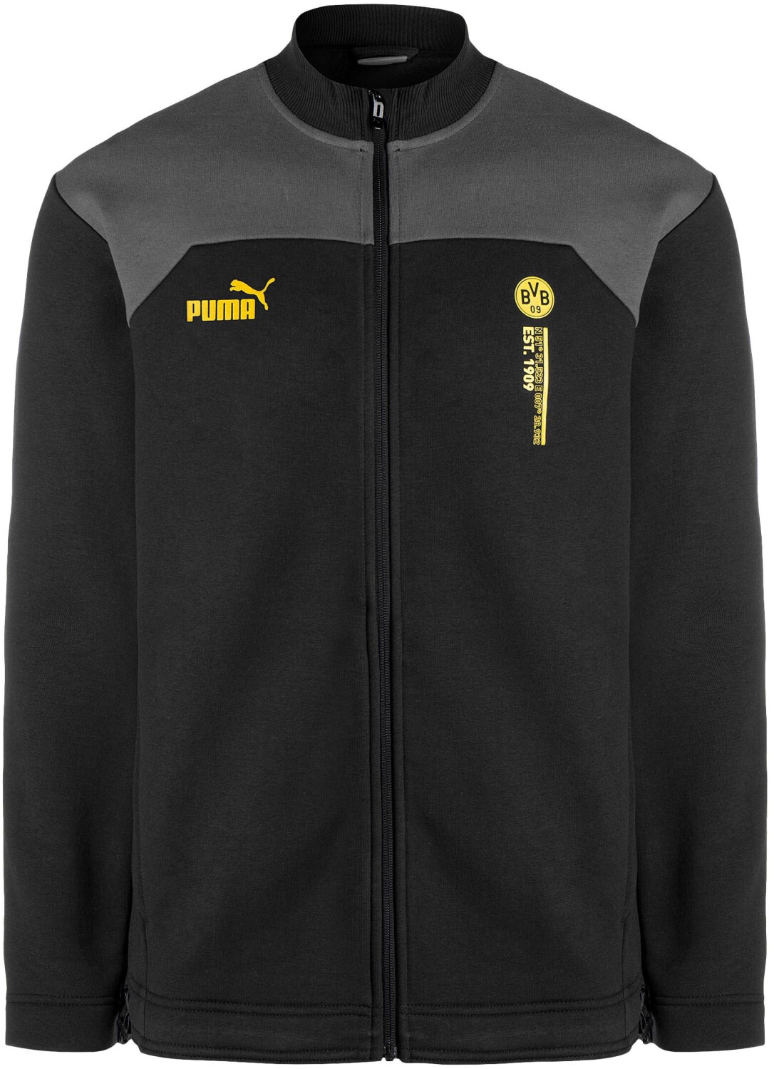 Puma BVB Dortmund FtblCulture Trainingsjacke 771872 schwarz ab 51 95 Preisvergleich bei idealo