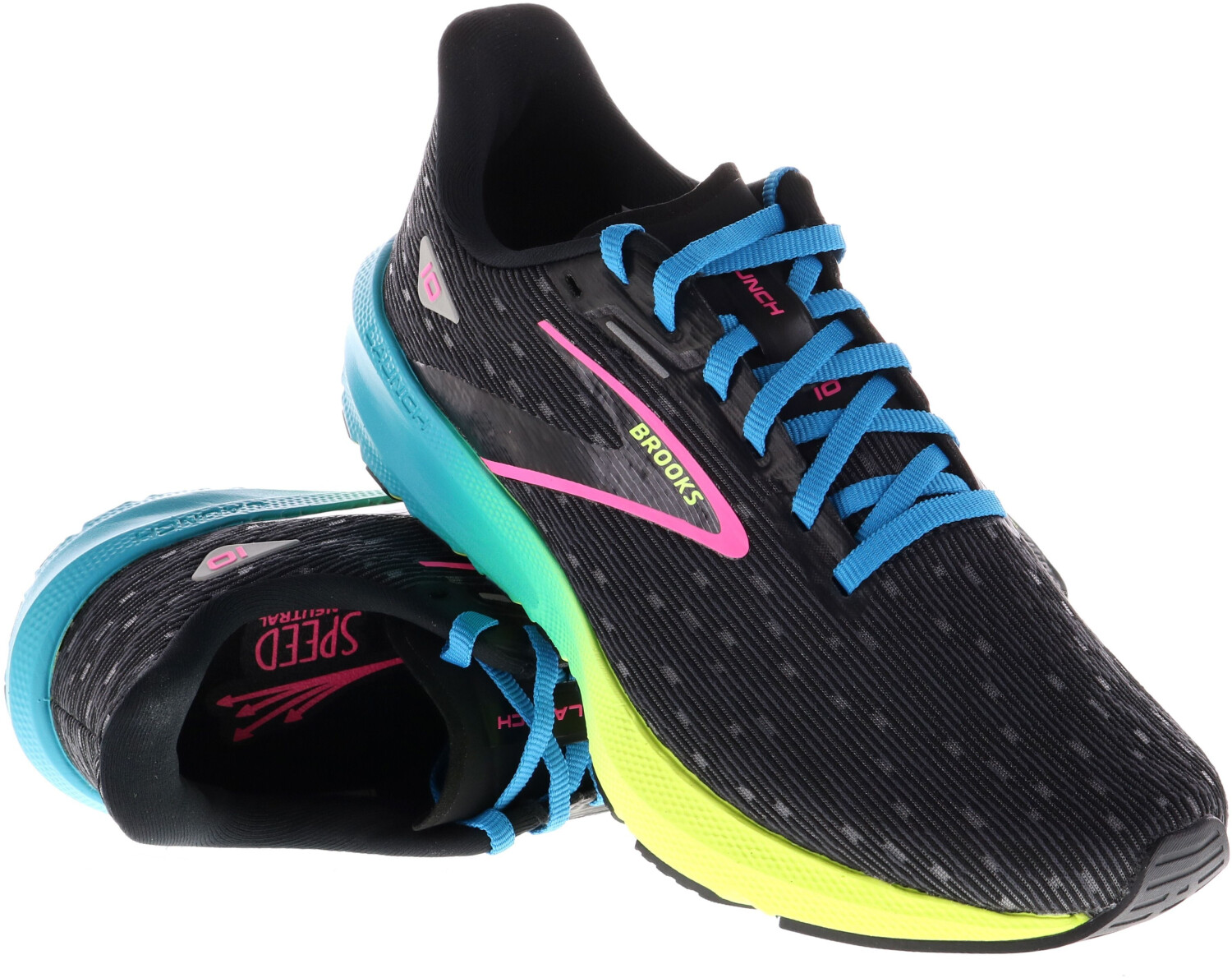 Brooks Launch 10 Women (120398) black/nightlife blue