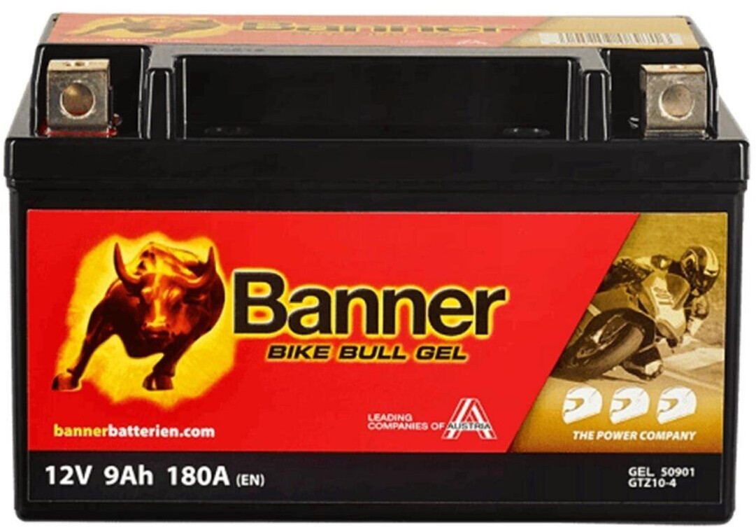 Banner Bike Bull GTZ10-4 GEL 50901 12V 9Ah