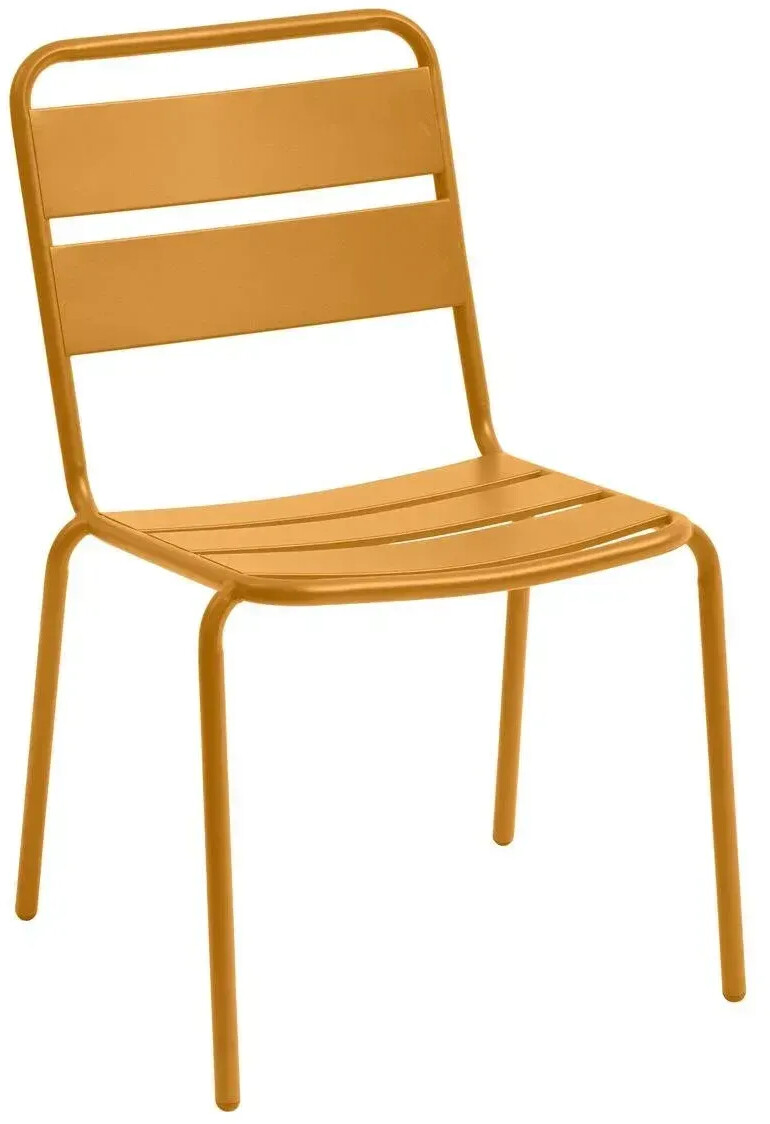 Hespéride Chaise de jardin empilable Phuket ocre