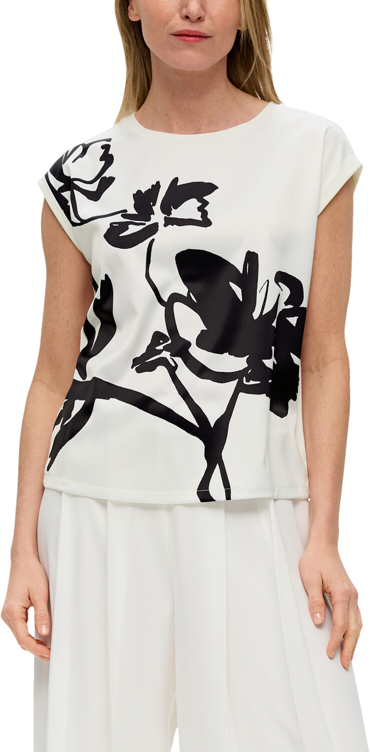 S.Oliver T-Shirt im Fabricmix (2144032) beige ab 44,99 