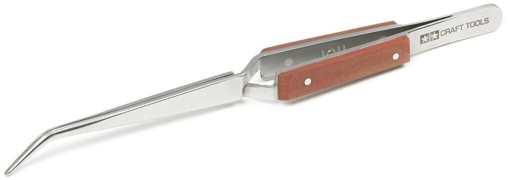 Tamiya RevAction tweezers curved