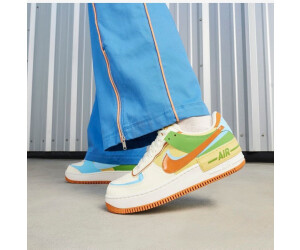 Nike Air Force 1 Shadow DZ1847 coconut milk aquarius blue saturn gold monarch ab 128 65 Preisvergleich bei idealo