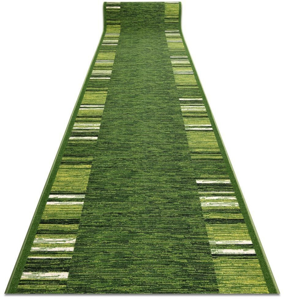 BestenTeppicheDe Runner anti-slip ADAGIO green 100 cm Green 100x150 cm
