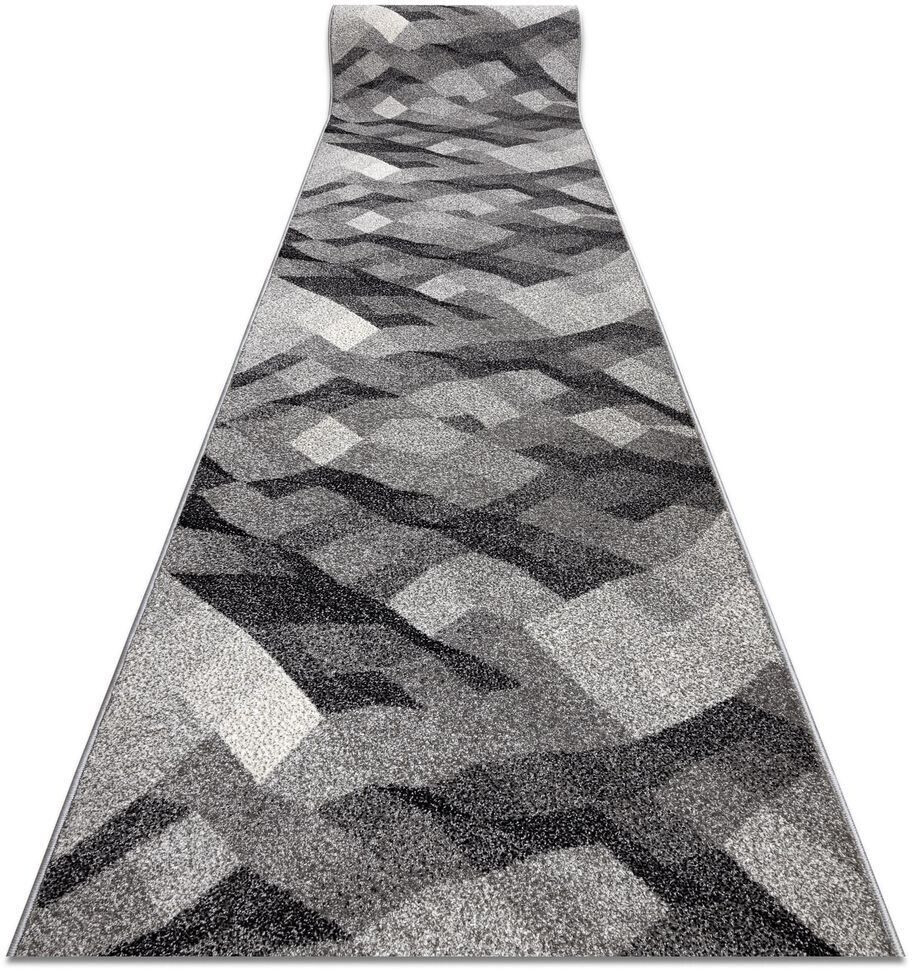 BestenTeppicheDe Runner SILVER Palanga gray 100 cm Gray 100x250 cm