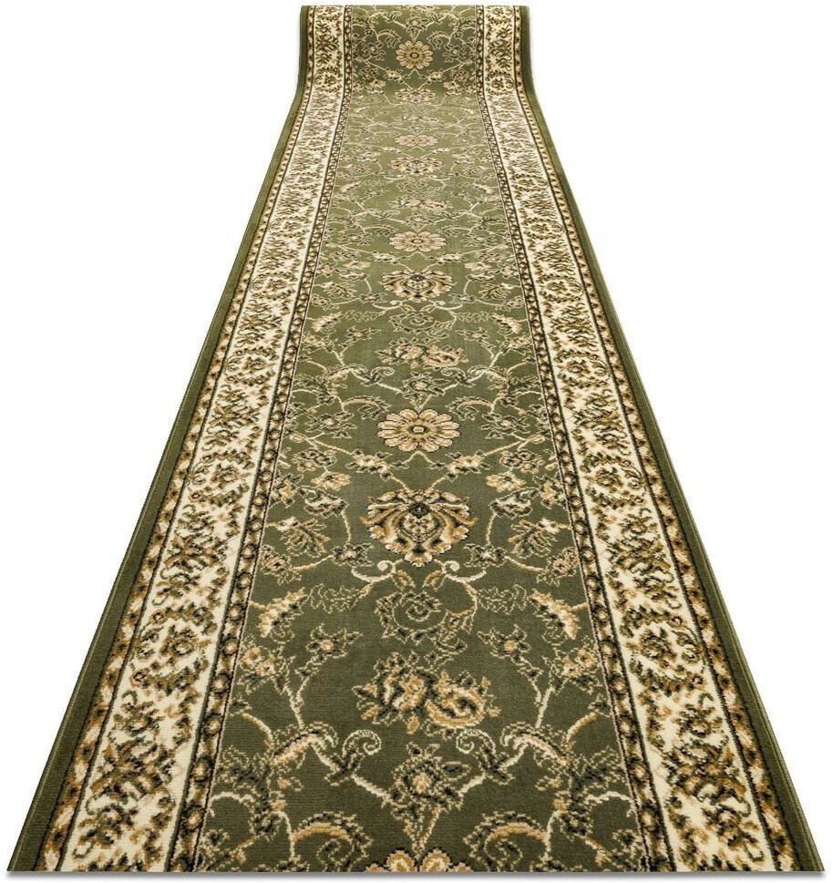 BestenTeppicheDe Runner BCF MORAD Klasyk Classic olive, green 120 cm Green 120x400 cm