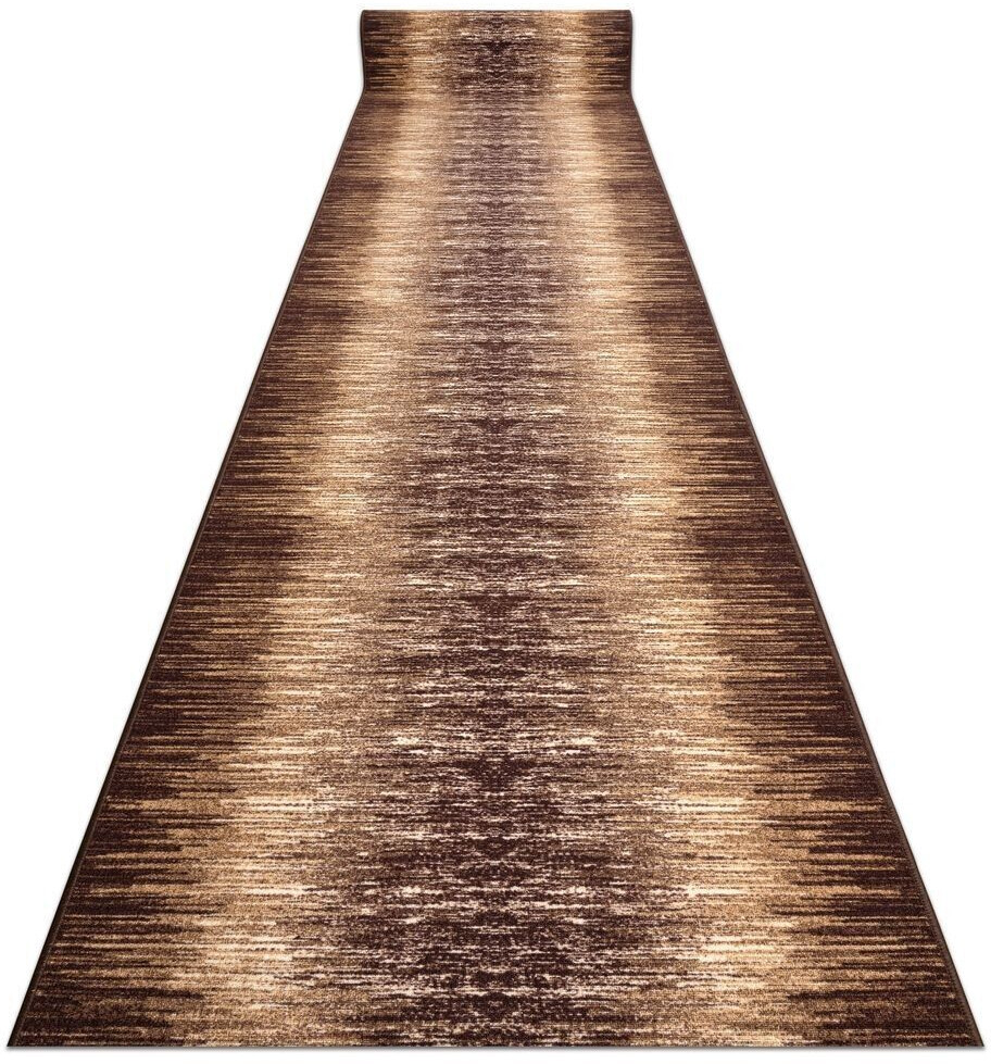 BestenTeppicheDe Runner anti-slip TOLTEC beige 67 cm brown 67x300 cm